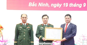Công bố quyết định của Bộ trưởng Bộ Quốc phòng về công tác cán bộ ở Bắc Ninh