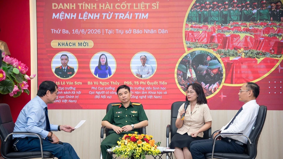 Công nghệ giải trình tự gene thế hệ mới mở ra cơ hội trả lại tên cho các Anh hùng liệt sĩ Công nghệ giải trình tự gene thế hệ mới mở ra cơ hội trả lại tên cho các Anh hùng liệt sĩ