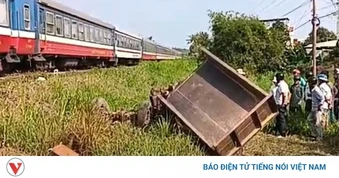 Công nông bị tàu hoả tông tại lối đi tự mở, 3 người thương vong tại Đắk Lắk