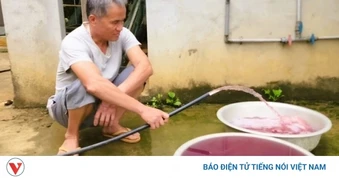 Công ty xả thải làm nước giếng khoan đổi màu tím bất thường bị phạt 1,5 tỷ