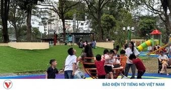 Công viên ở Hà Nội “thay áo mới”, mở lối cho nhịp sống xanh