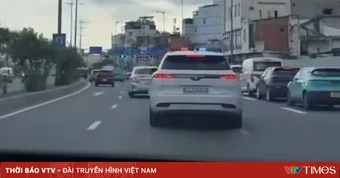 CSGT mở đường đưa nạn nhân chấn thương sọ não đi cấp cứu kịp thời