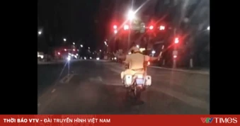 CSGT mở đường, đưa người phụ nữ nghi bị tai biến đi cấp cứu kịp thời