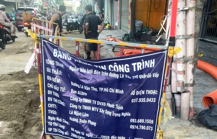 CSGT phát hiện nhiều lỗi tại công trình thi công ở TPHCM CSGT phát hiện nhiều lỗi tại công trình thi công ở TPHCM