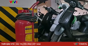 Cư dân chung cư tự tìm phương án bảo đảm an toàn phòng cháy xe điện