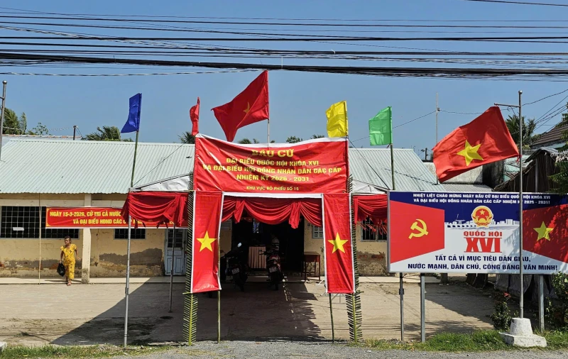 Cử tri Cần Thơ hướng về ngày hội non sông Cử tri Cần Thơ hướng về ngày hội non sông