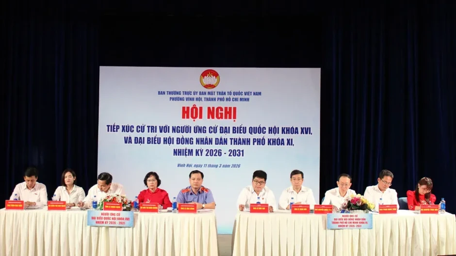 Cử tri phường Vĩnh Hội đề nghị tăng giám sát, hoàn thiện pháp luật sát thực tiễn