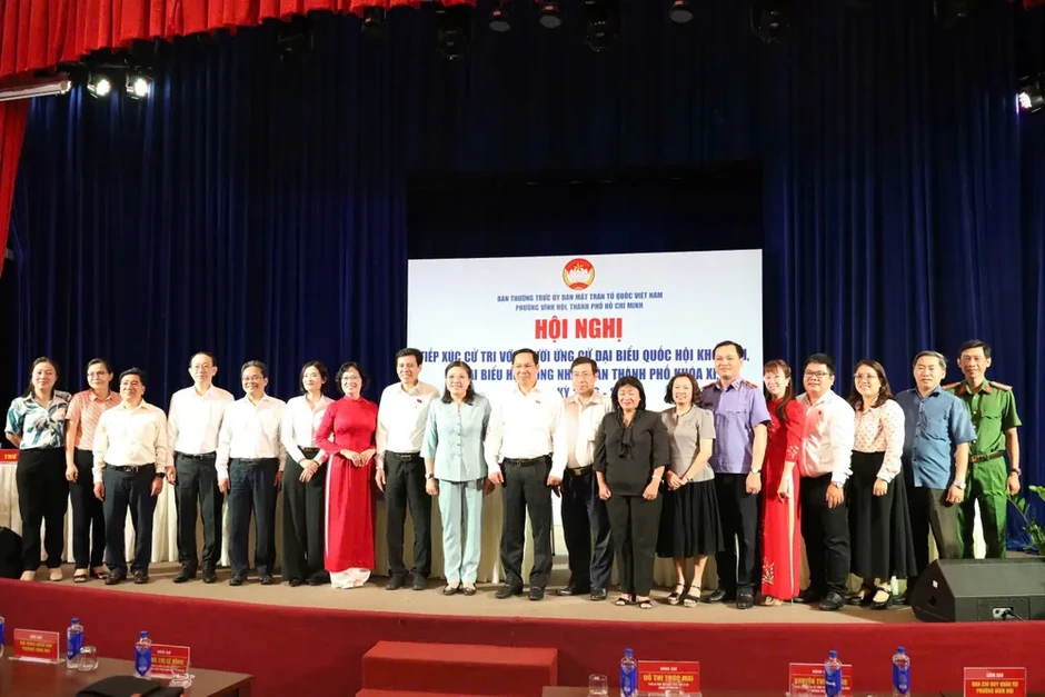 Cử tri phường Vĩnh Hội đề nghị tăng giám sát, hoàn thiện pháp luật sát thực tiễn