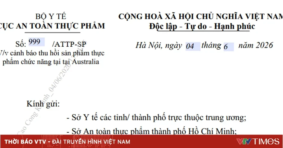 Cục An toàn thực phẩm cảnh báo hai sản phẩm Nature’s Own bị thu hồi tại Australia
