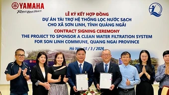Cung cấp nguồn nước an toàn, cải thiện điều kiện sinh hoạt cho người dân và trẻ em vùng khó khăn