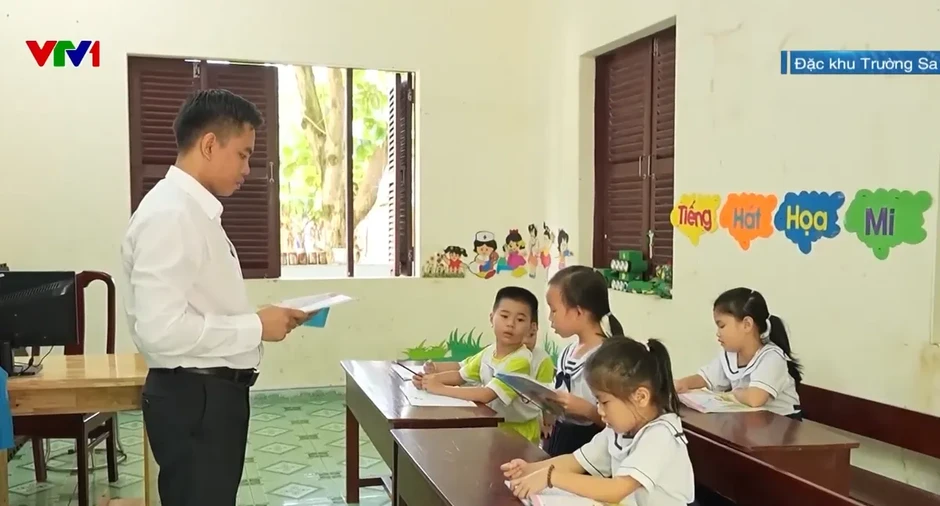 Cuộc sống thanh bình, ấm áp trên đảo Trường Sa Cuộc sống thanh bình, ấm áp trên đảo Trường Sa