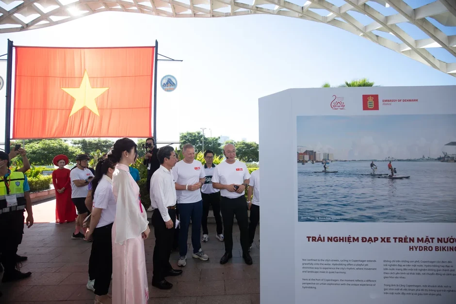 Đà Nẵng - Copenhagen: Tăng cường kết nối vì mục tiêu phát triển đô thị xanh qua vòng quay xe đạp