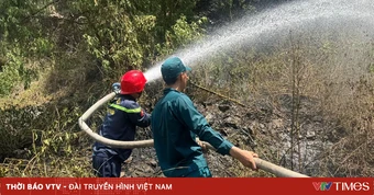 Đà Nẵng dập tắt đám cháy nguy hiểm, ngăn lửa lan vào rừng