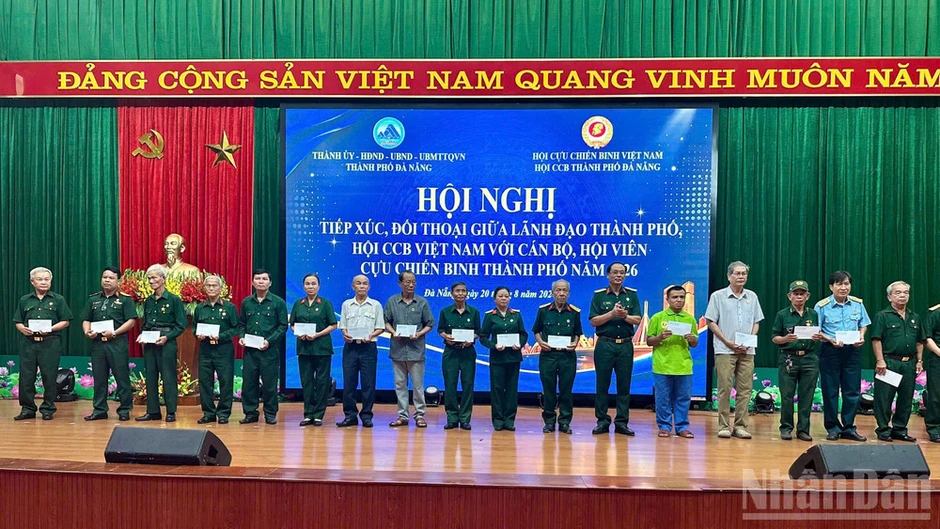Đà Nẵng: Đối thoại trực tiếp, giải đáp các kiến nghị, nguyện vọng của cựu chiến binh