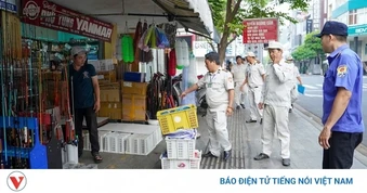 Đà Nẵng đồng loạt ra quân bảo đảm trật tự vỉa hè