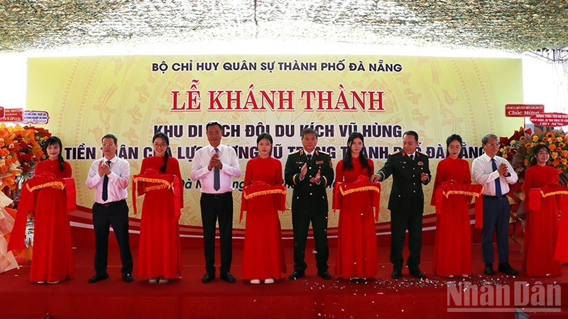 Đà Nẵng: Khánh thành công trình di tích lịch sử địa điểm thành lập Đội du kích Vũ Hùng Đà Nẵng: Khánh thành công trình di tích lịch sử địa điểm thành lập Đội du kích Vũ Hùng