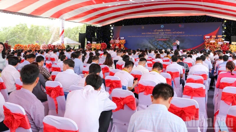 Đà Nẵng: Khởi công Khu công nghiệp Tam Thăng mở rộng 2 Đà Nẵng: Khởi công Khu công nghiệp Tam Thăng mở rộng 2