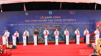 Đà Nẵng: Khởi công Khu công nghiệp Tam Thăng mở rộng 2