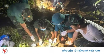 Đà Nẵng phát hiện nhiều di vật và đoạn xương nghi của liệt sĩ tại hầm trú ẩn