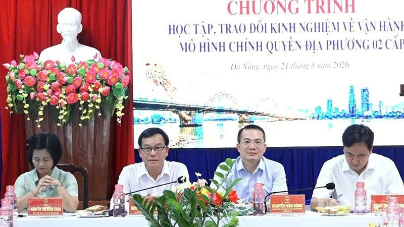 Đà Nẵng: Phường Điện Bàn Bắc và phường Hòa Xuân trao đổi kinh nghiệm vận hành mô hình chính quyền địa phương 2 cấp Đà Nẵng: Phường Điện Bàn Bắc và phường Hòa Xuân trao đổi kinh nghiệm vận hành mô hình chính quyền địa phương 2 cấp