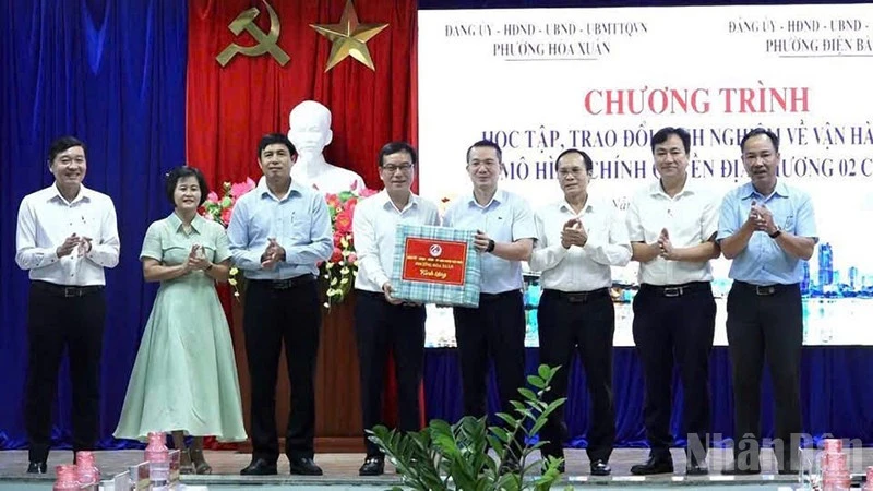 Đà Nẵng: Phường Điện Bàn Bắc và phường Hòa Xuân trao đổi kinh nghiệm vận hành mô hình chính quyền địa phương 2 cấp Đà Nẵng: Phường Điện Bàn Bắc và phường Hòa Xuân trao đổi kinh nghiệm vận hành mô hình chính quyền địa phương 2 cấp