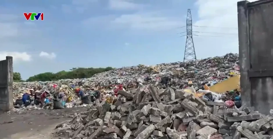Đà Nẵng quá tải rác sinh hoạt Đà Nẵng quá tải rác sinh hoạt