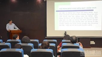 Đà Nẵng quán triệt các nội dung trọng tâm tại Hội nghị báo cáo viên quý I/2026