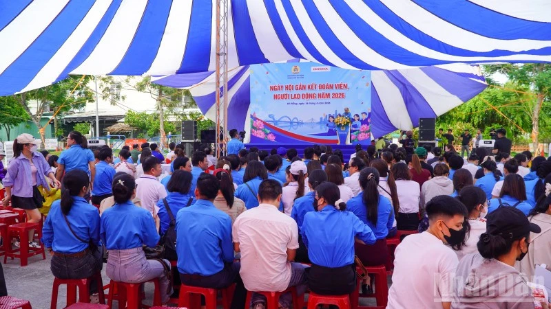 Đà Nẵng: Sôi nổi "Ngày hội gắn kết đoàn viên, người lao động" năm 2026 Đà Nẵng: Sôi nổi "Ngày hội gắn kết đoàn viên, người lao động" năm 2026