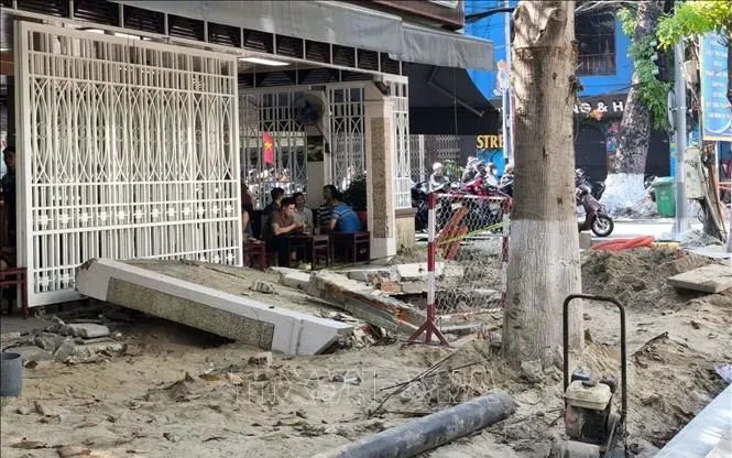 Đà Nẵng: Tai nạn lao động khi thi công cải tạo đường, 1 người tử vong Đà Nẵng: Tai nạn lao động khi thi công cải tạo đường, 1 người tử vong