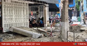 Đà Nẵng: Tai nạn lao động khi thi công cải tạo đường, 1 người tử vong