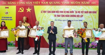 Đà Nẵng truy tặng 12 Mẹ Việt Nam Anh hùng, trao Huân chương Độc lập hạng Ba