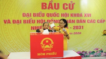 Đà Nẵng: Tỷ lệ cử tri đi bỏ phiếu đạt 99,92%