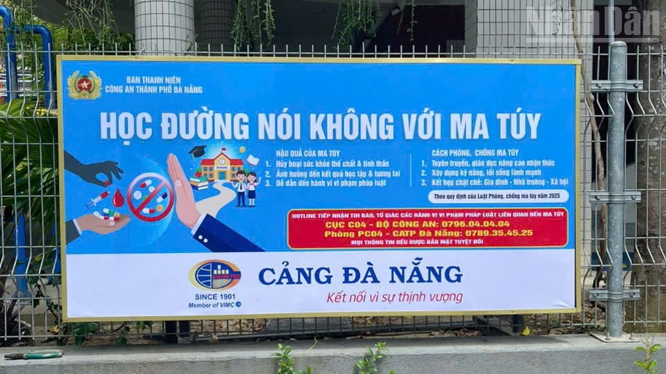 Đà Nẵng: Xây dựng “lá chắn” ma túy tại cổng trường