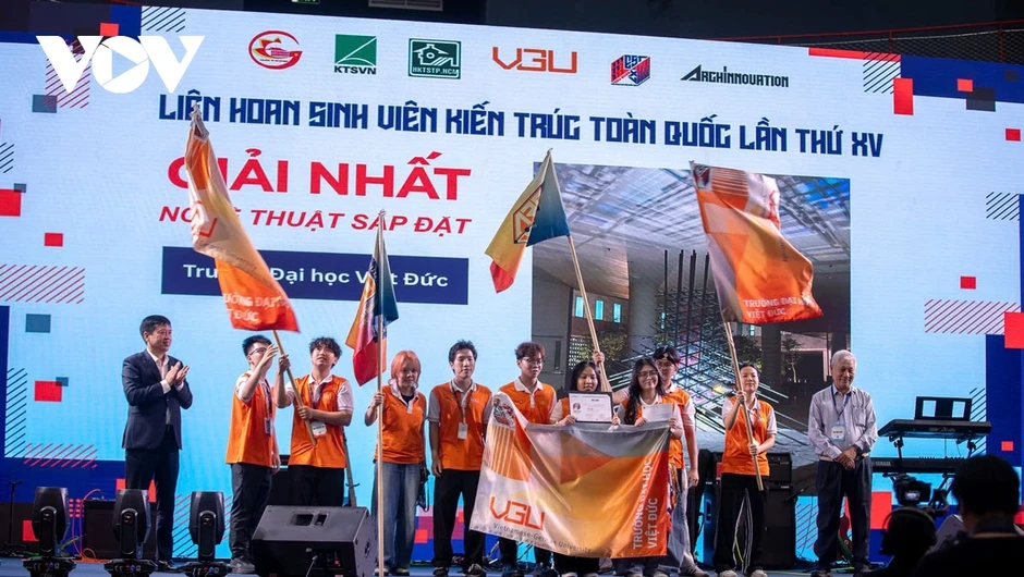Đại học Việt Đức thắng lớn tại Liên hoan sinh viên Kiến trúc toàn quốc Đại học Việt Đức thắng lớn tại Liên hoan sinh viên Kiến trúc toàn quốc