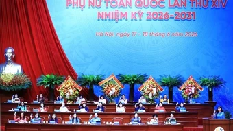 Đại hội đại biểu Phụ nữ toàn quốc lần thứ XIV thông qua Điều lệ Hội Liên hiệp Phụ nữ Việt Nam (sửa đổi, bổ sung)