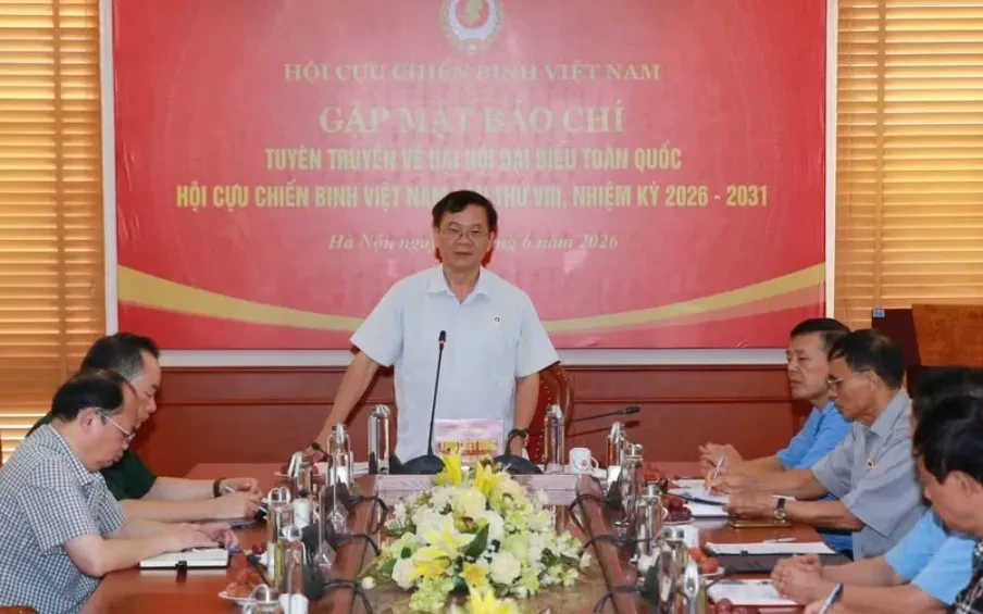 Đại hội đại biểu toàn quốc Hội Cựu chiến binh Việt Nam lần thứ VIII diễn ra từ 15-17/6 Đại hội đại biểu toàn quốc Hội Cựu chiến binh Việt Nam lần thứ VIII diễn ra từ 15-17/6