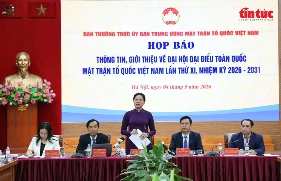 Đại hội Đại biểu Toàn quốc Mặt trận Tổ quốc Việt Nam diễn ra từ ngày 11-13/5