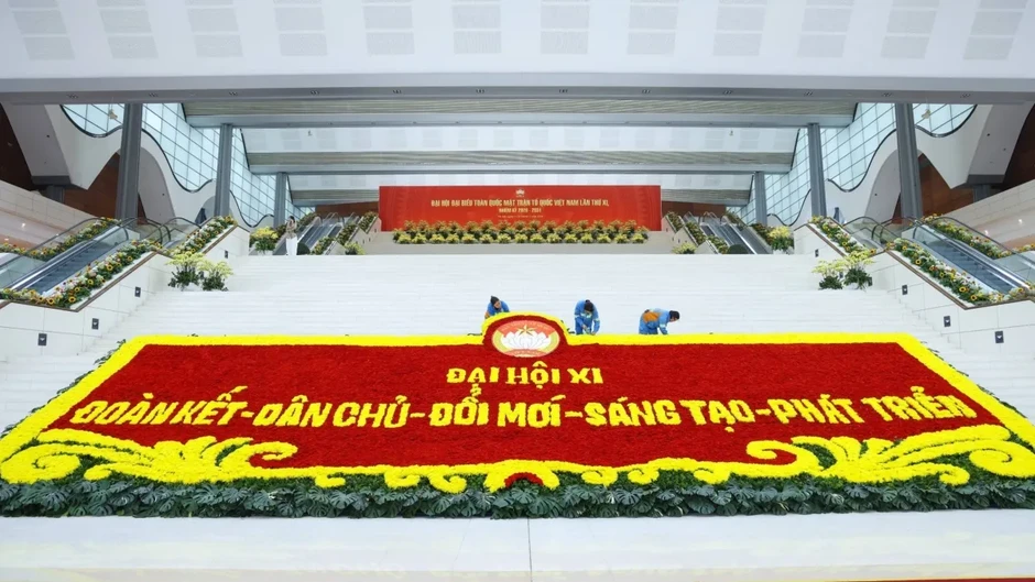 Đại hội đại biểu toàn quốc Mặt trận Tổ quốc Việt Nam lần thứ XI diễn ra từ hôm nay (11/5) Đại hội đại biểu toàn quốc Mặt trận Tổ quốc Việt Nam lần thứ XI diễn ra từ hôm nay (11/5)