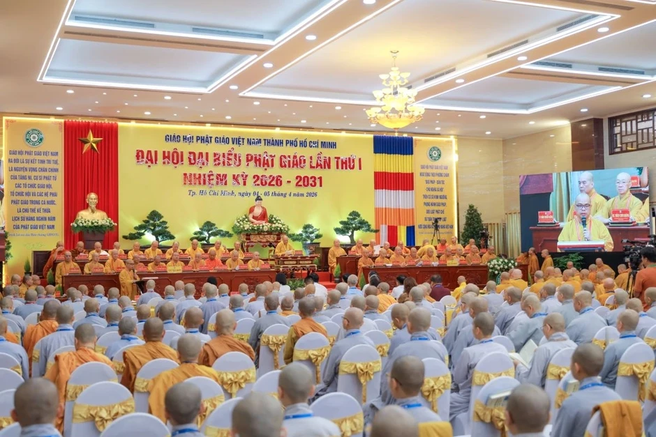 Đại hội điểm của Phật giáo cả nước khai mạc tại TP.HCM Đại hội điểm của Phật giáo cả nước khai mạc tại TP.HCM