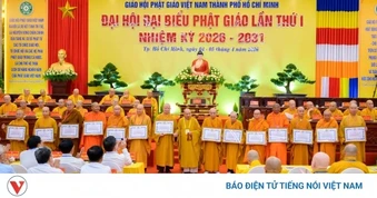 Đại hội điểm của Phật giáo cả nước khai mạc tại TP.HCM