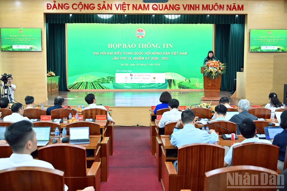 Đại hội Hội Nông dân Việt Nam lần thứ IX dự kiến thông qua 4 nhiệm vụ đột phá Đại hội Hội Nông dân Việt Nam lần thứ IX dự kiến thông qua 4 nhiệm vụ đột phá