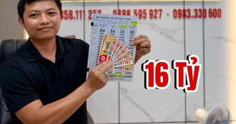 Đại lý tìm người trúng giải độc đắc 16 vé xổ số miền Nam