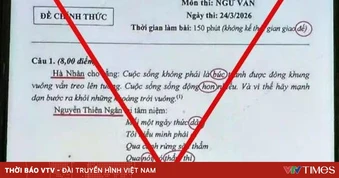 Đắk Lắk đề nghị công an làm rõ đề thi Ngữ văn bị chỉnh sửa trên mạng