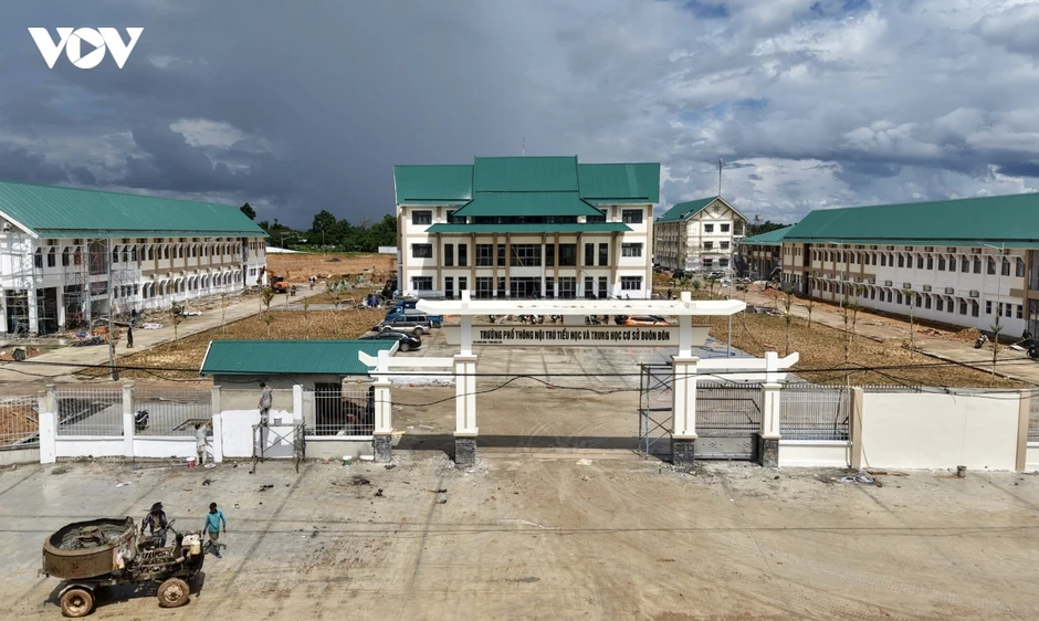 Đắk Lắk gấp rút hoàn thiện cơ sở vật chất các trường nội trú vùng biên Đắk Lắk gấp rút hoàn thiện cơ sở vật chất các trường nội trú vùng biên