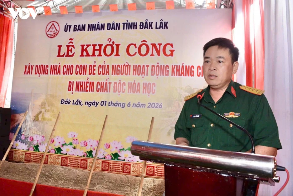 Đắk Lắk khởi công xây dựng, sửa chữa 44 căn nhà cho gia đình người có công Đắk Lắk khởi công xây dựng, sửa chữa 44 căn nhà cho gia đình người có công