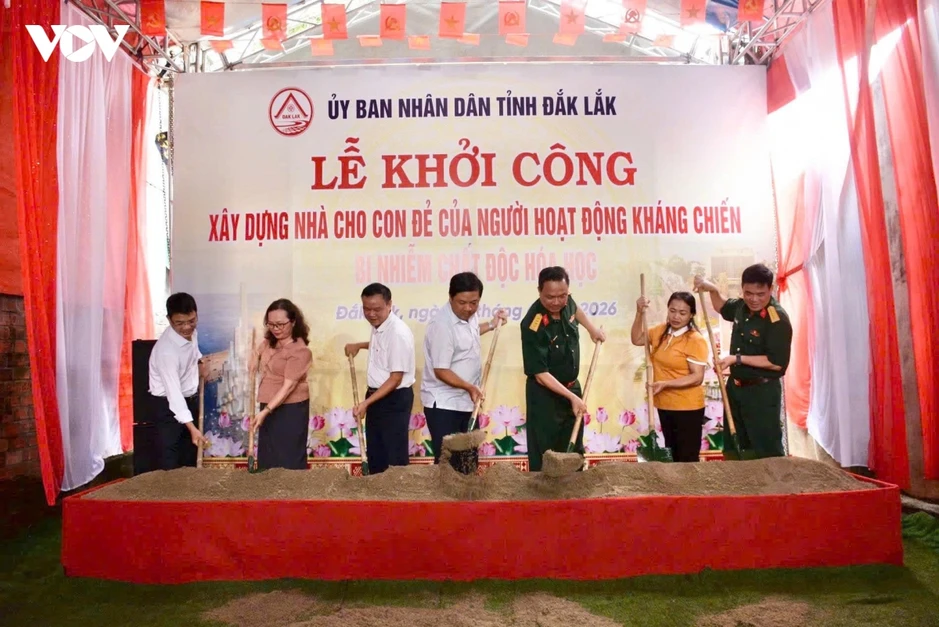 Đắk Lắk khởi công xây dựng, sửa chữa 44 căn nhà cho gia đình người có công Đắk Lắk khởi công xây dựng, sửa chữa 44 căn nhà cho gia đình người có công