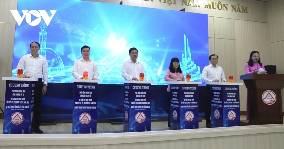 Đắk Lắk ra mắt Trung tâm dữ liệu Đắk Lắk ra mắt Trung tâm dữ liệu