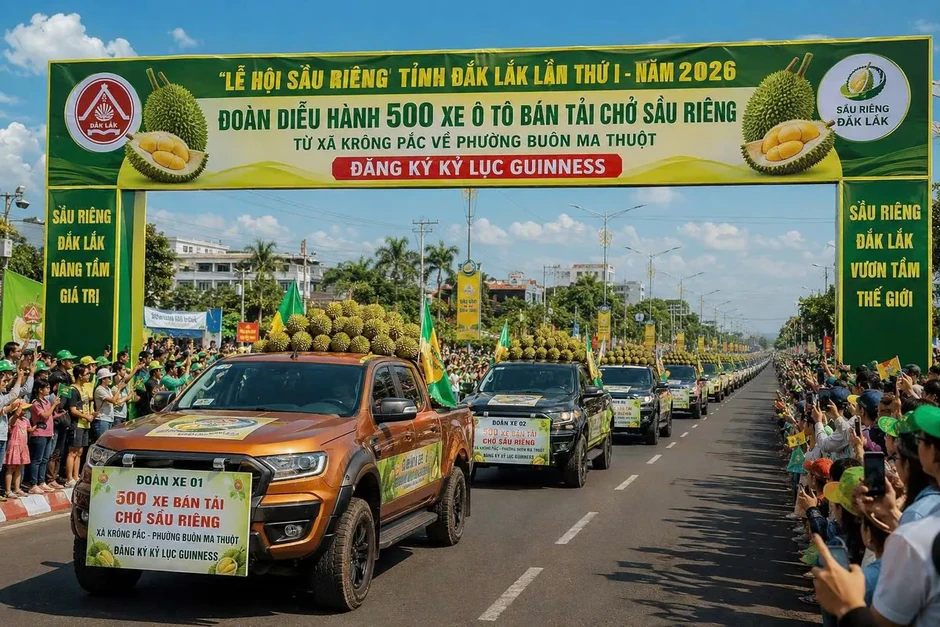 Đắk Lắk sẵn sàng cho Lễ hội sầu riêng năm 2026 Đắk Lắk sẵn sàng cho Lễ hội sầu riêng năm 2026