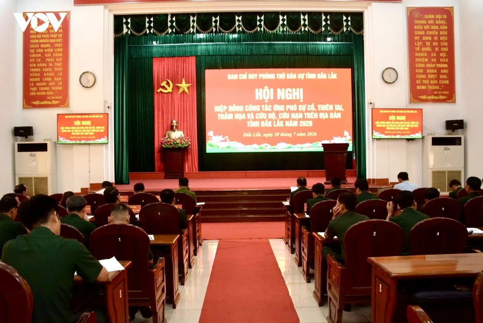Đắk Lắk sẵn sàng huy động hơn 24.000 người ứng phó thiên tai Đắk Lắk sẵn sàng huy động hơn 24.000 người ứng phó thiên tai