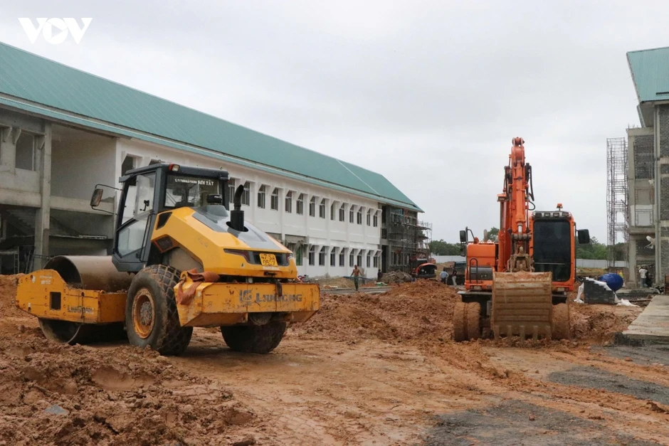 Đắk Lắk tăng tốc xây dựng các trường nội trú liên cấp vùng biên Đắk Lắk tăng tốc xây dựng các trường nội trú liên cấp vùng biên